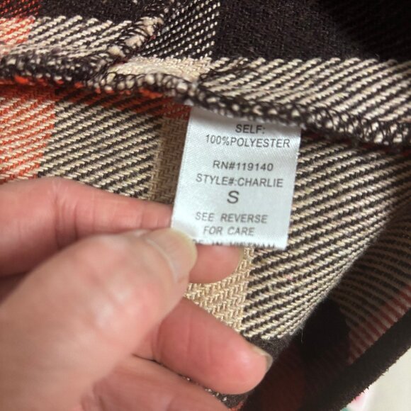 Retro Cascading Open Vest, Sz S - Picture 7 of 7